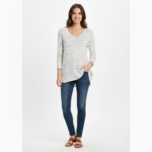Gap Softspun Knit V-neck Tunic - Picture 1 of 6